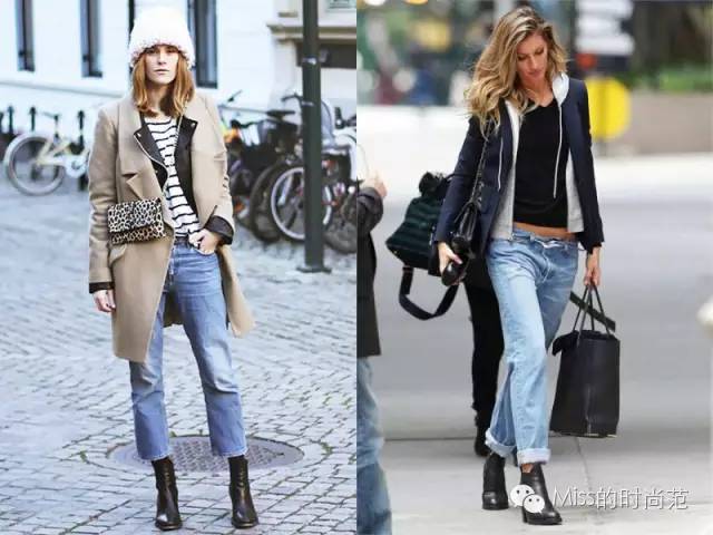 粗跟英伦风复古短靴怎么搭配,搭配短靴穿出时髦复古风格