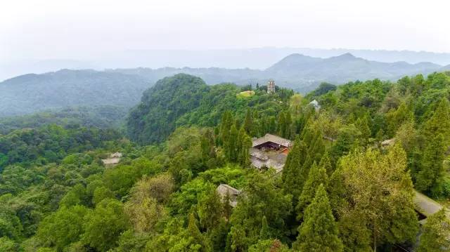 老峨山风景,从上帝视角看人的一生