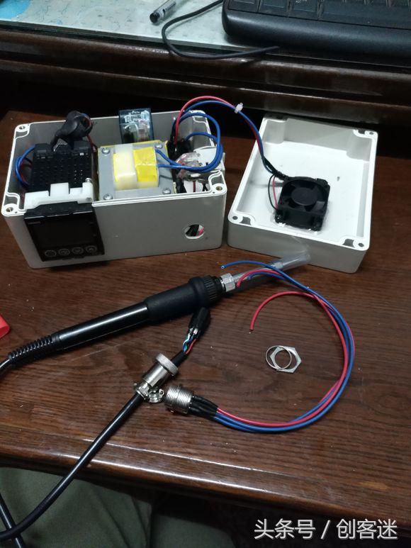 自己做加热焊接机,恒温电烙铁数显焊台220v
