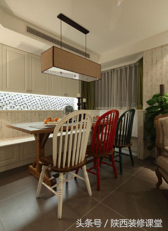 140平米简美混搭装修效果图,130平中西混搭装修