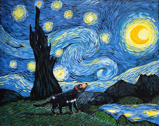 梵高的星空看得到却看不懂,梵高星空的秘密