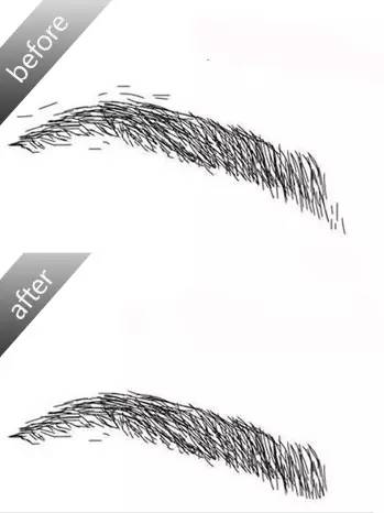 全智贤一字眉图片,全智贤的长直发看起来那么漂亮