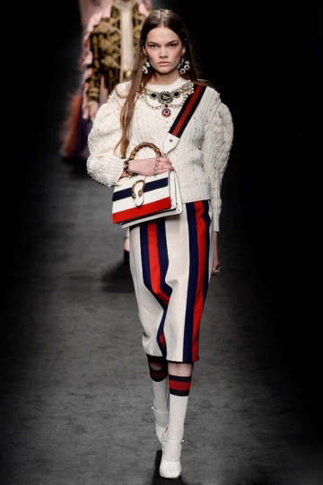 gucci古驰今年风格,古驰gucci2016春夏米兰时装周