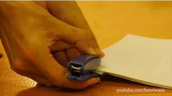 没有订书机怎么才能把纸钉住,订书机钉不下去怎么修