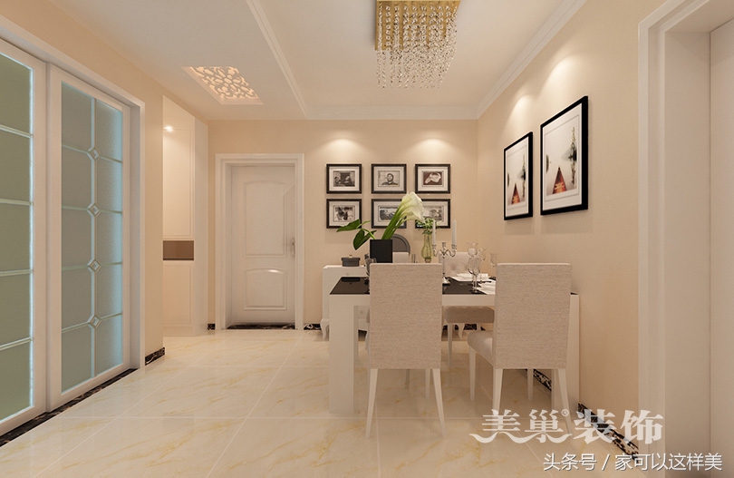 蓝堡湾二期小户型,郑州正弘蓝堡湾两室两厅装修