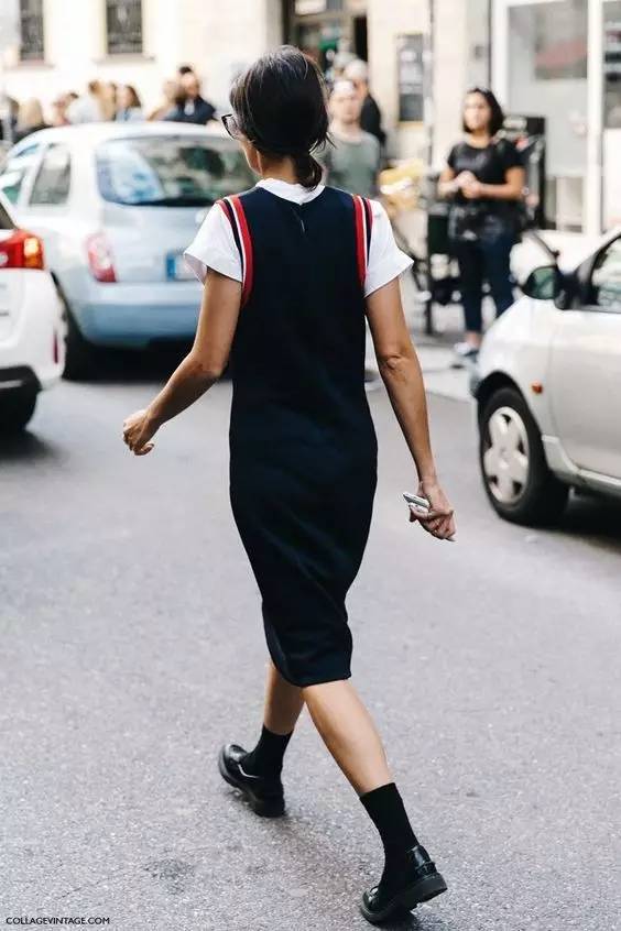 冬天穿的超厚袜子好搭配,冬天时尚袜子穿搭