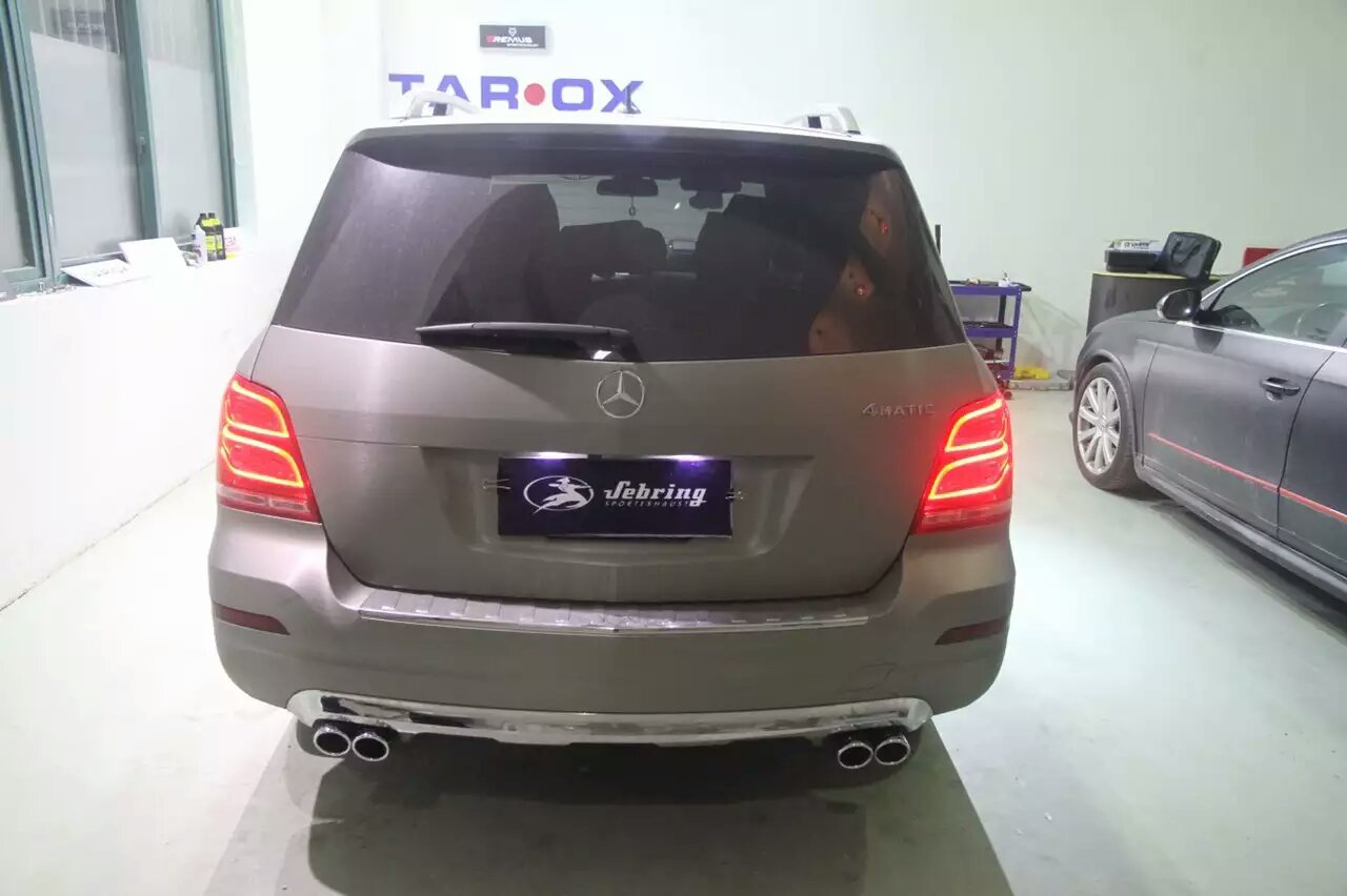 奔驰glk改装多媒体,奔驰glk改装竖条中网