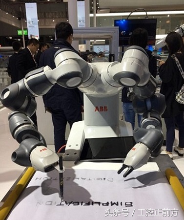 工博会上的高科技,展会现场高科技