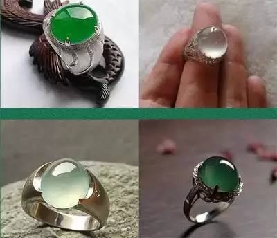 翡翠银镶和金镶,为什么黄金只能镶和田玉不镶翡翠