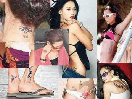 同是为挚爱纹身,四位女星的结局为何差距就如此大呢?