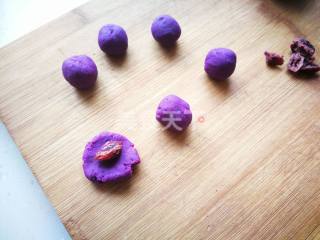 #信任之美#蔓越莓紫薯小点