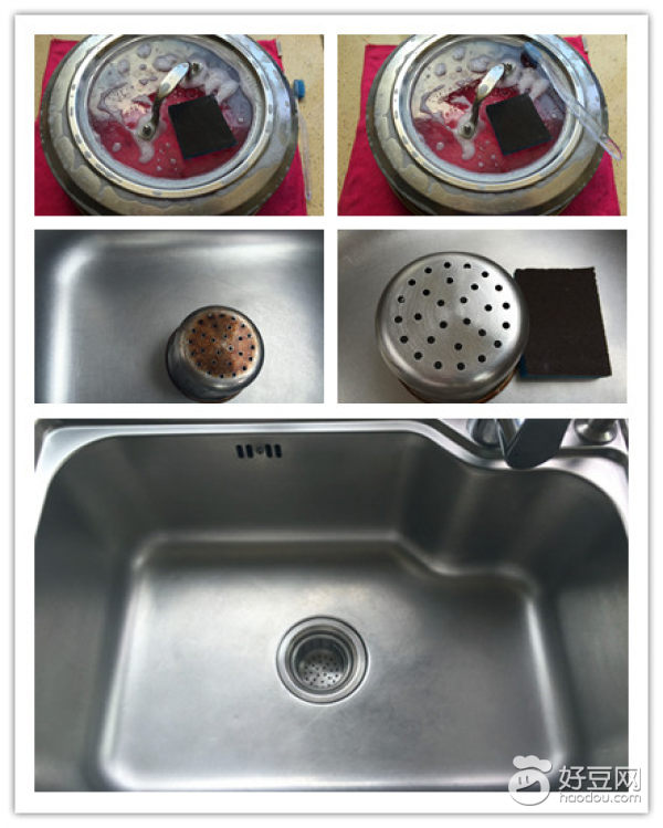 百洁布怎么把不锈钢锅刷干净,去除顽固污渍洗锅百洁布