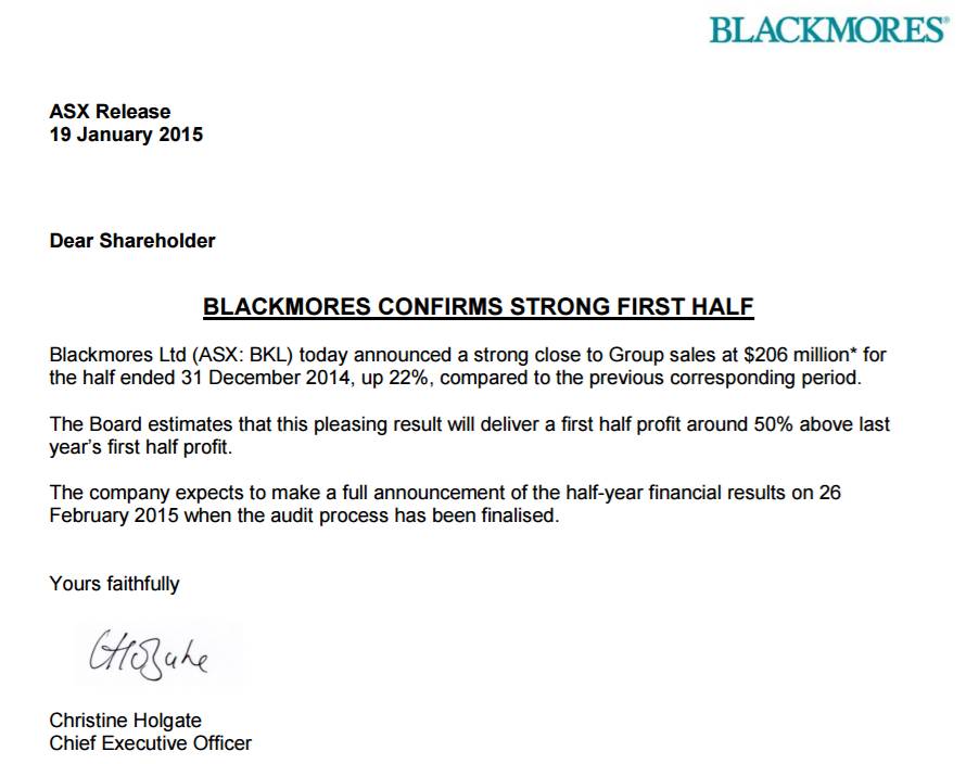 从三家澳洲消费品公司的股价爆发看一个投资策略