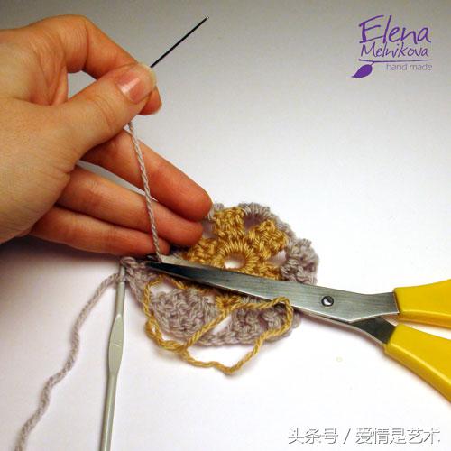 俄罗斯钩针编织教程,俄罗斯钩针钩法视频