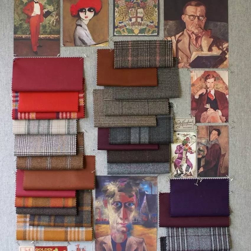 法兰绒西服面料光泽度,法兰绒服装面料