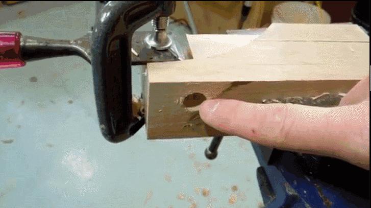 圆棒包尖榫手工制作方法,圆木榫工具的制作