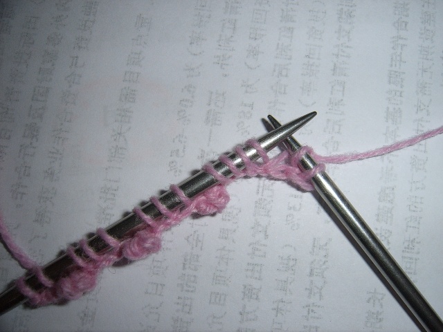 狗牙边棒针编织方法,棒针狗牙针的织法