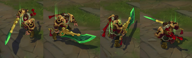 lol排位打几局可以得蛮王皮肤,lol蛮王关羽皮肤有特效吗