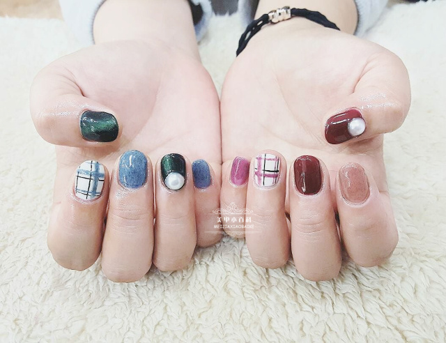 高大上豹纹美甲,适合冬天的皮草美甲