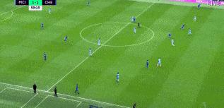 切尔西3:1曼城阿圭罗染红,回放曼城切尔西4-0