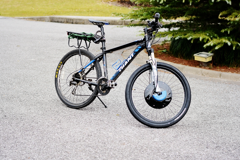 轮子变电动车轮子,自行车变电动车制作