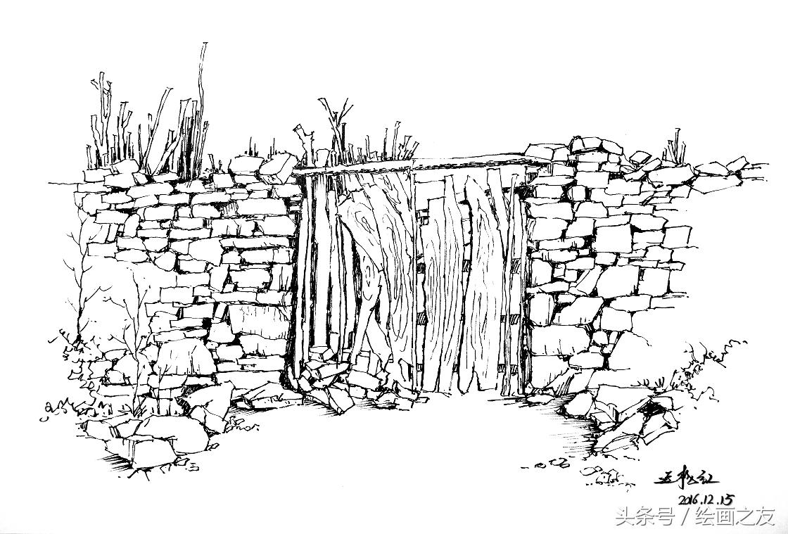 速写初学者入门的基础画,钢笔速写入门基础画法