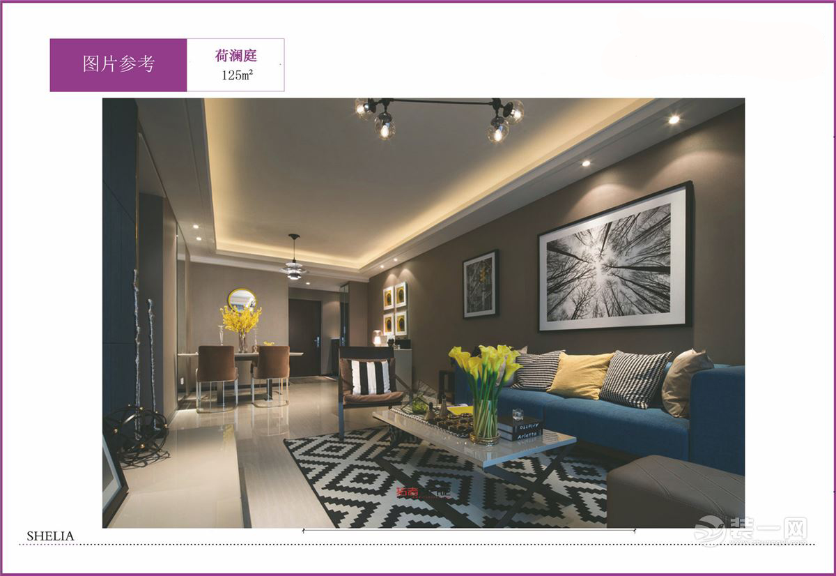 荷澜庭效果图,荷澜庭户型图大全