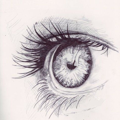 简单又好看的100种眼睛画法,眼睛好看的100种画法