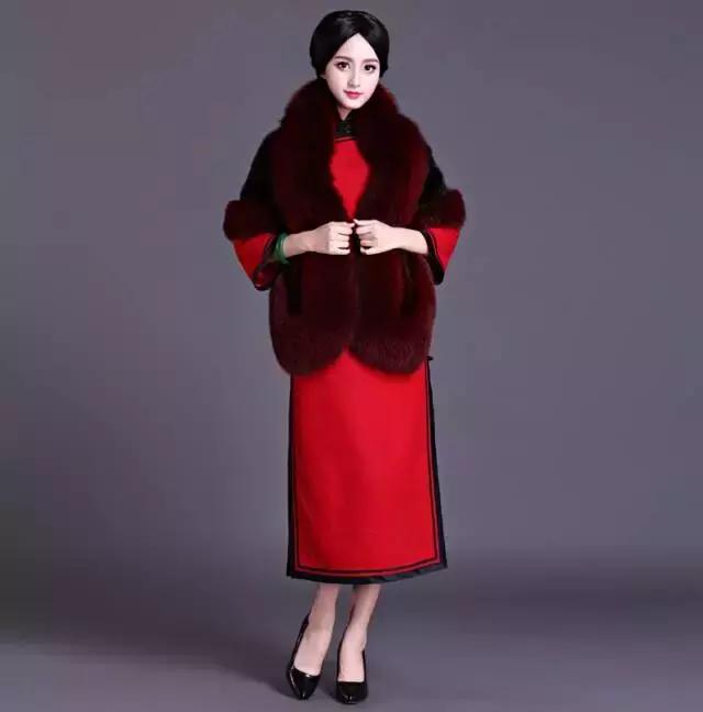 高贵优雅大码旗袍,低调优雅旗袍图片