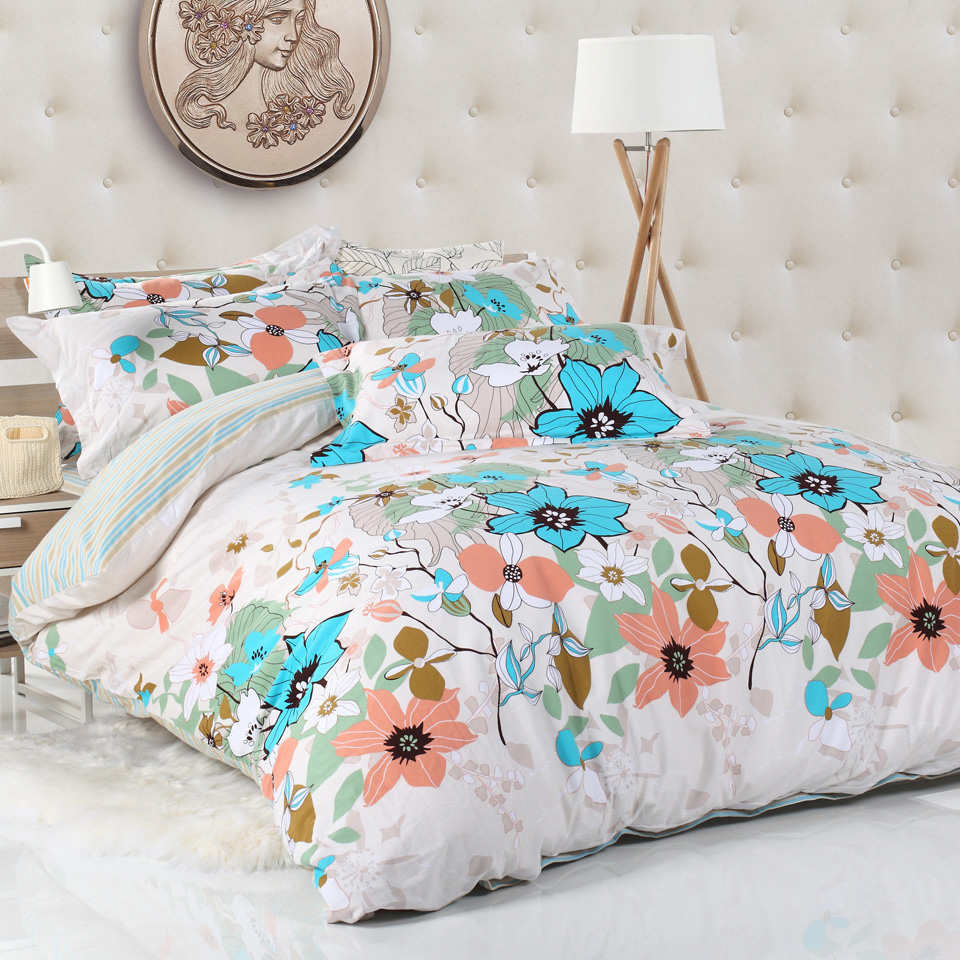 卧室秋季纯棉四件套,纯棉四件套高级好睡觉