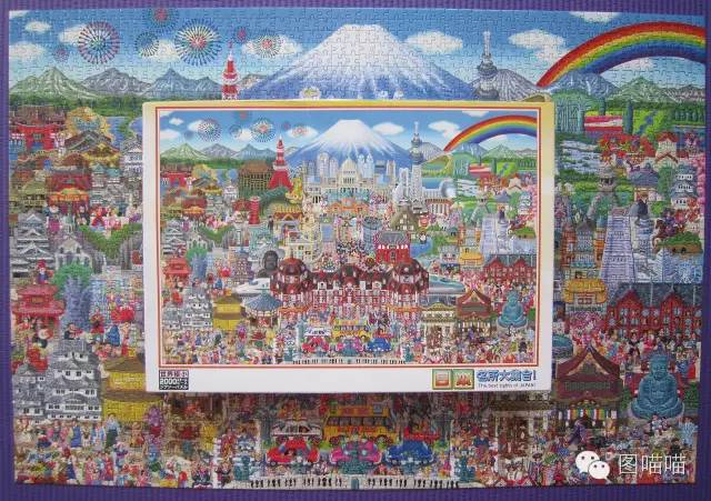 她从2000块拼图中解开了日本名胜中那些少为人知的秘密（二）