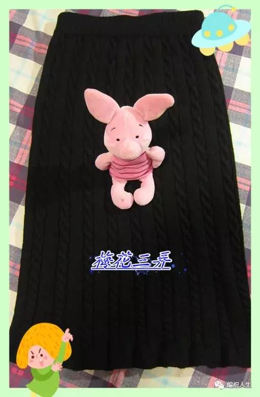 自己怎么织毛线半身裙,毛线半身裙高档气质