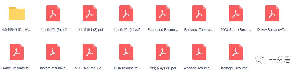 找一个简单一点的个人简历模板,各个阶段简历模板