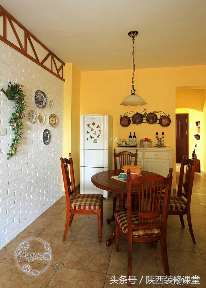 美式简约风硬装软装19万,10万硬装小户型复古风