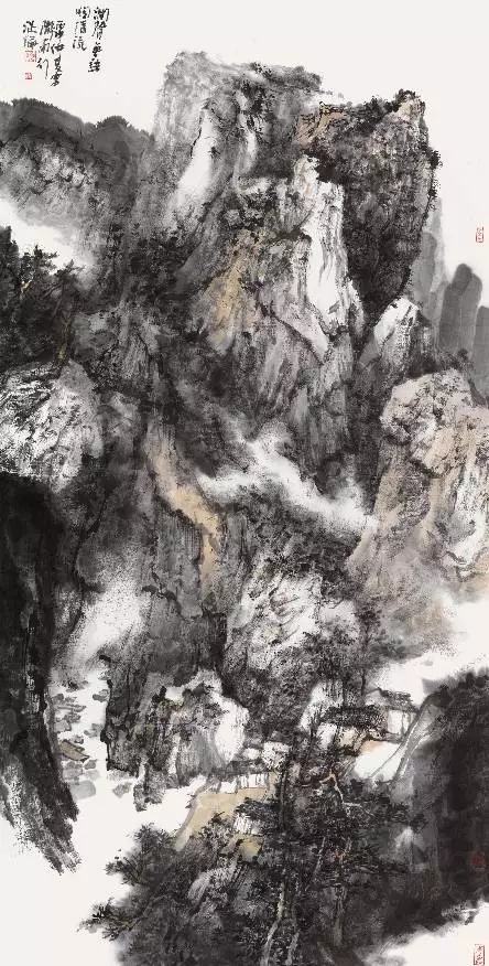 薛从伦山水画,薛从伦山水画欣赏