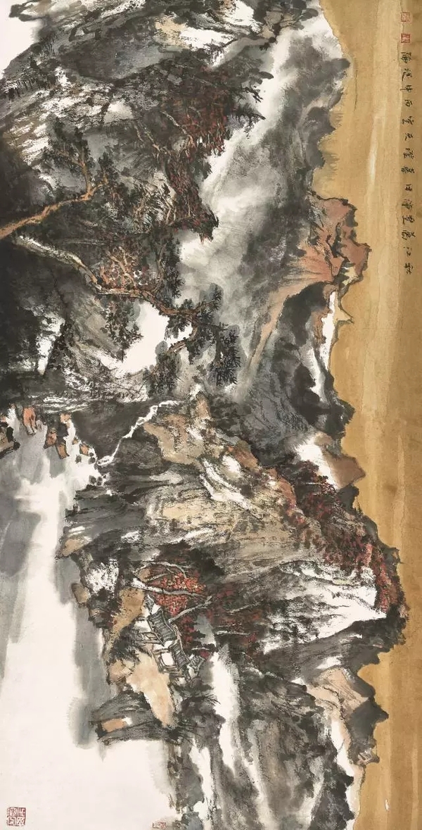 薛从伦山水画,薛从伦山水画欣赏