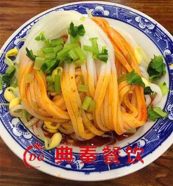 西安面皮的做法大全,汉中米皮做法小吃培训