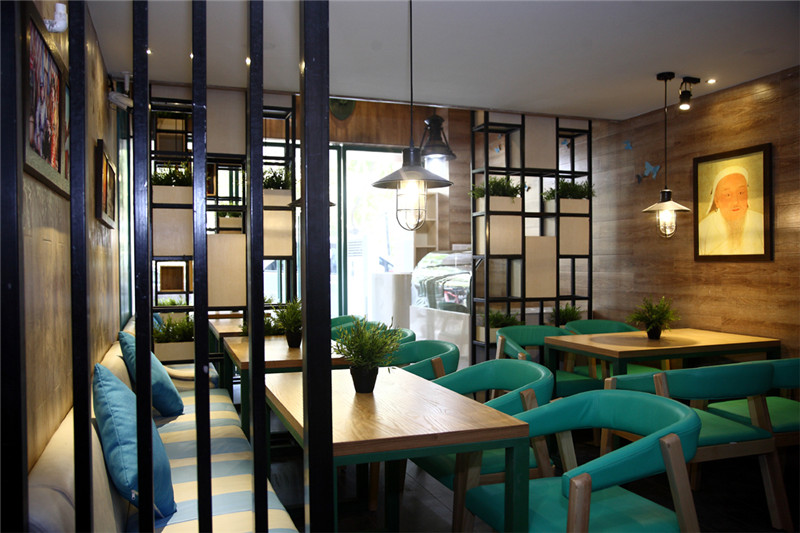 餐厅改造案例,餐饮店改造成融合餐厅