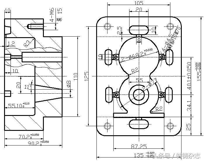 叶片压铸模具,压铸模具的喷雾装置的制作方法