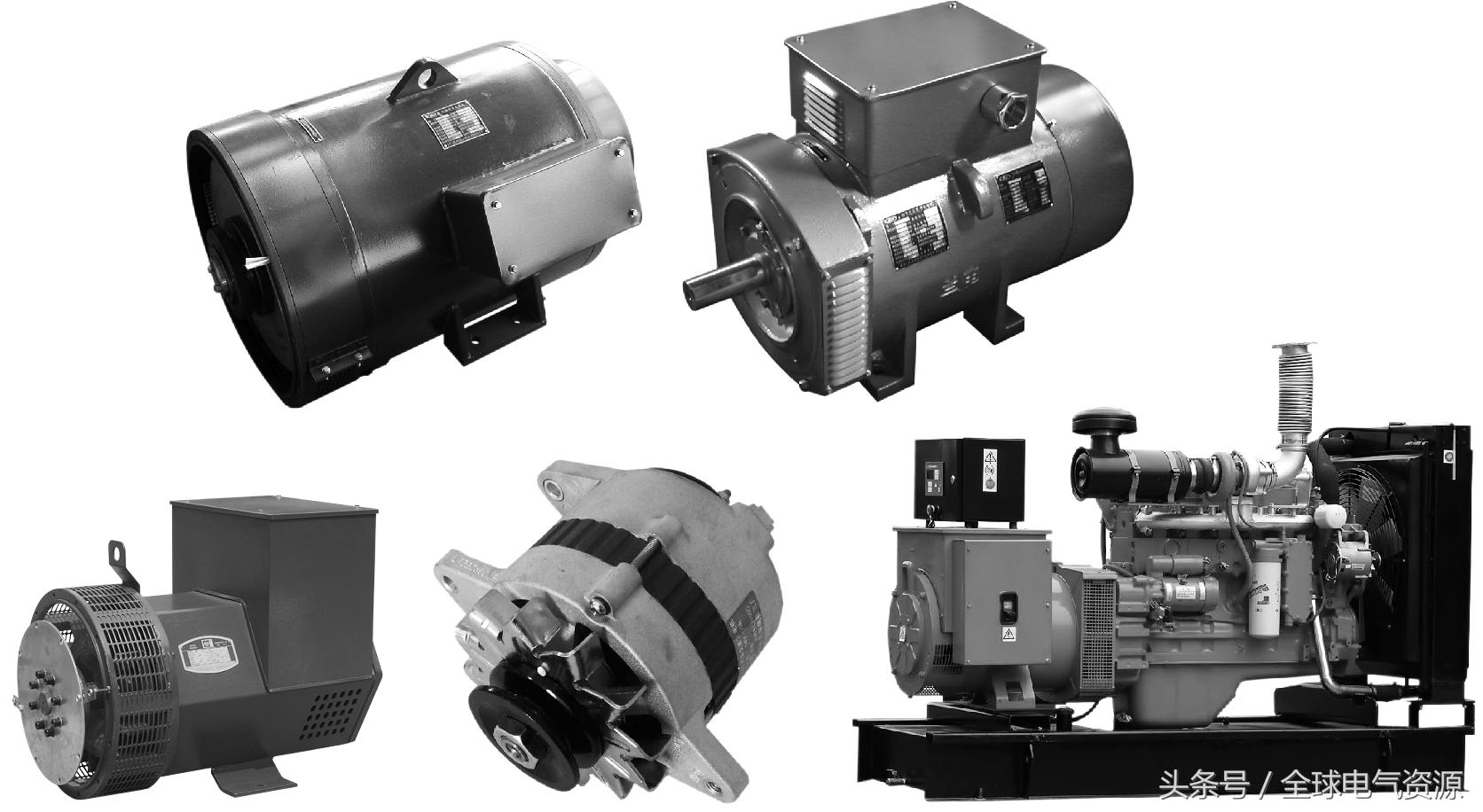 一招教你看懂发电机,发电机的知识大全