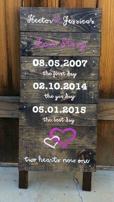 为你指向幸福的10个婚礼路引牌