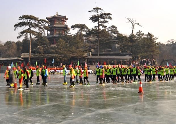 承德避暑山庄杯冰雪速度滑冰比赛,承德避暑山庄冰雪迎春