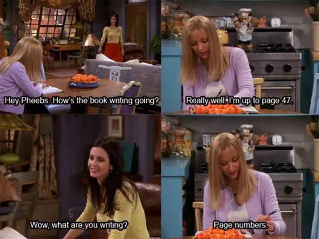 老友记chandler和菲比一起工作,老友记中菲比霸气片段