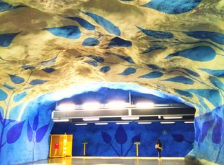 北欧斯堪的纳维亚地区,斯堪的纳维亚半岛极夜风光