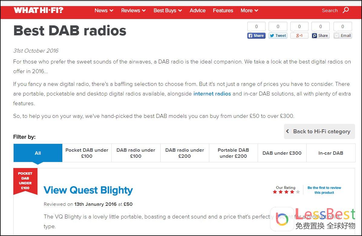 fm接收性能最好的收音机,全球顶级电台收音机