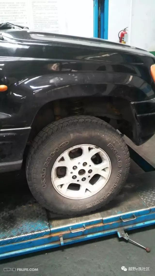 02老大切WJ改装升高作业吐血记