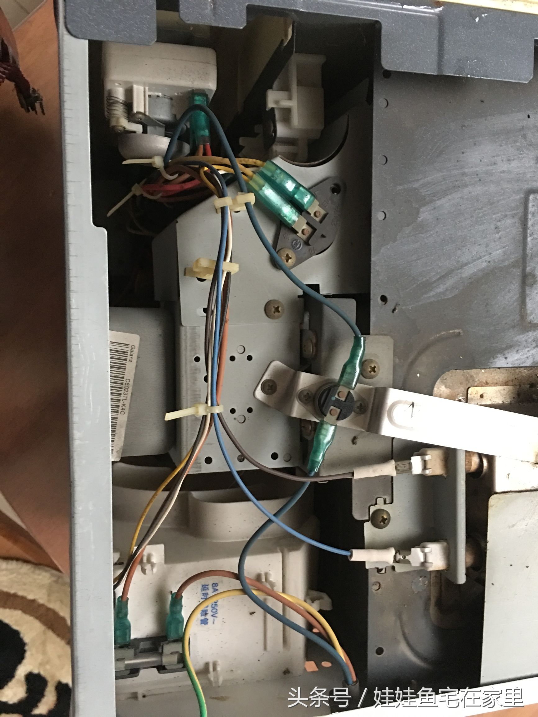 拆格兰仕微波炉,拆报废微波炉