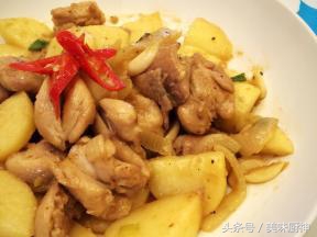 美味的鸡丁拌饭,美味鸡丁面条