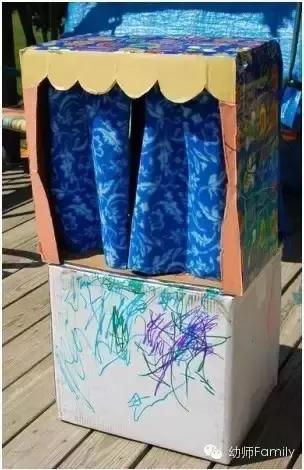 自制玩具100例纸箱,用纸箱自制好玩的玩具