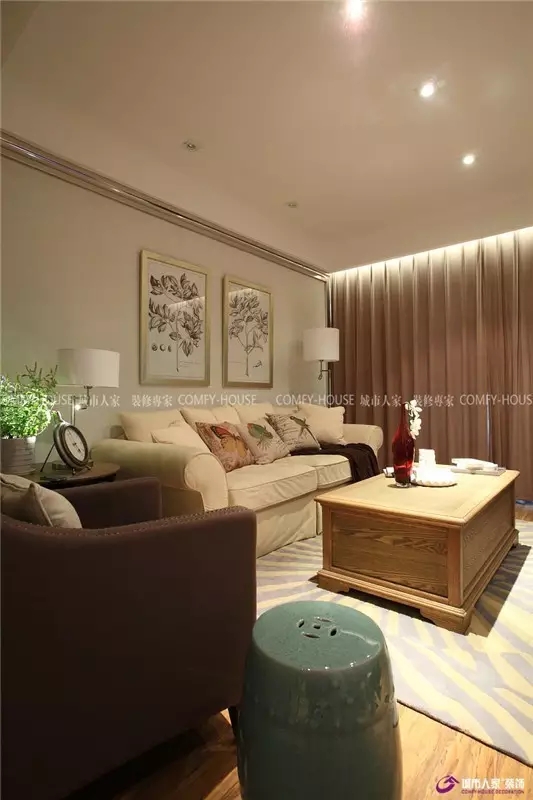 金辉世界城a区126平装修案例,金辉世界城装修风格